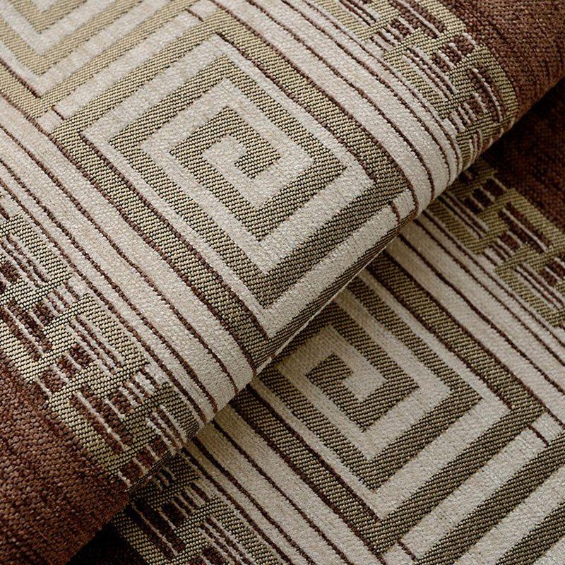 Chenille Mixed Color Pencil Pleat Blackout Custom Curtains for Living Room Bedroom