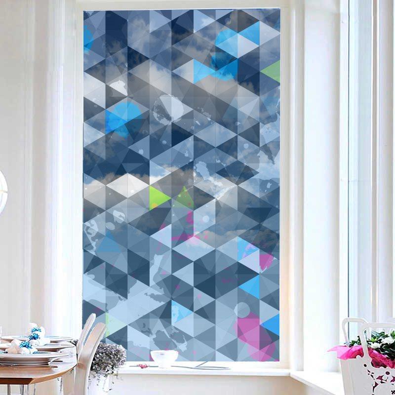 Diamond Pattern Painted Decorative Privacy Frosted Window Film