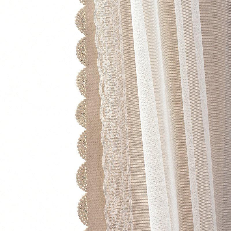 Princess Decoration Blackout Custom Curtain Sets for Living Room Bedroom Sheer and Shading Curtain