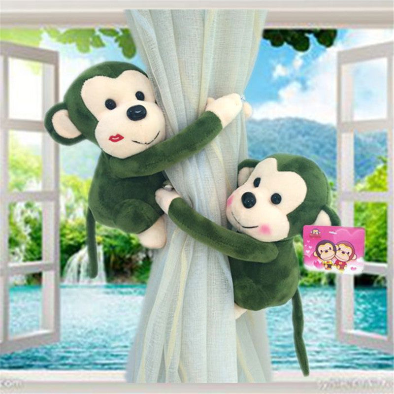 Lovely and Romantic Plush Cartoon Bears One Pair Curtain Tie Backs