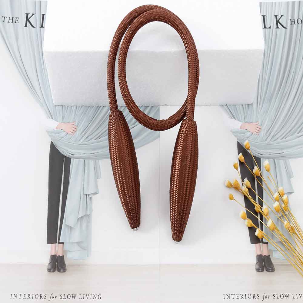 Arbitrary Shape Curtain Tie Backs Durable Random Modeling Drapery/1 Pair