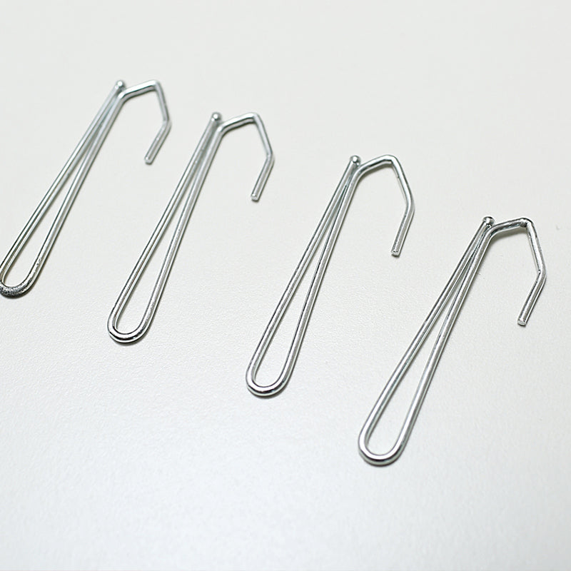 Stainless Steel S-Shaped Pleat Curtain Hooks