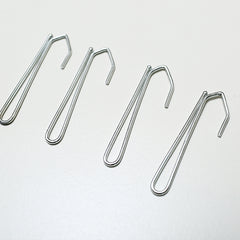 Stainless Steel S-Shaped Pleat Curtain Hooks