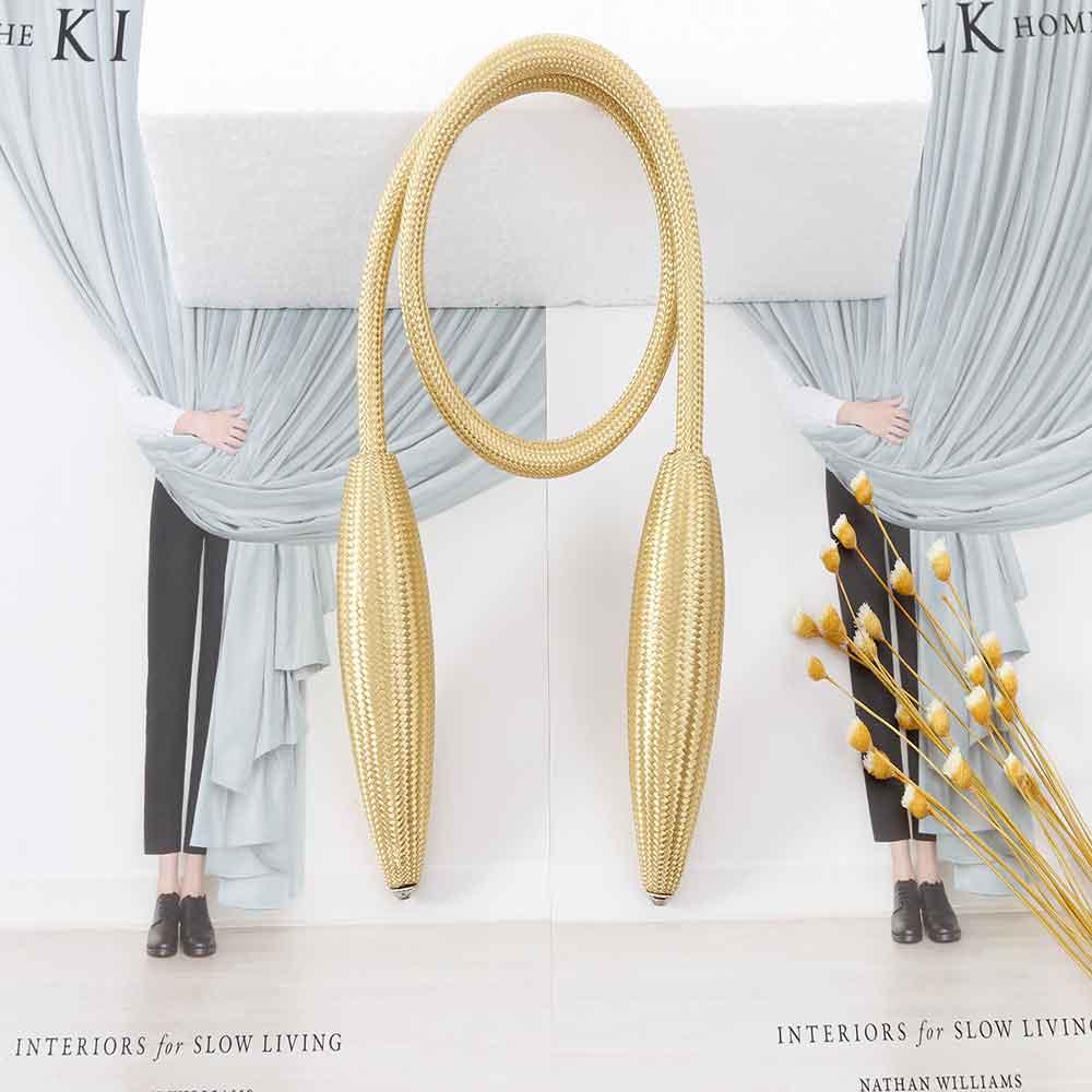 Arbitrary Shape Curtain Tie Backs Durable Random Modeling Drapery/1 Pair