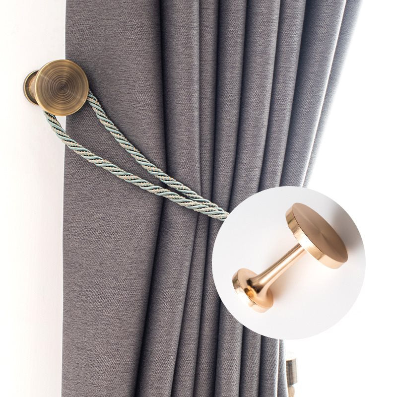 Creative Curtain Hooks Zinc Alloy Wall Hooks Curtain Accessories Hardware Decorative Curtain Wall Hook 1 Pair