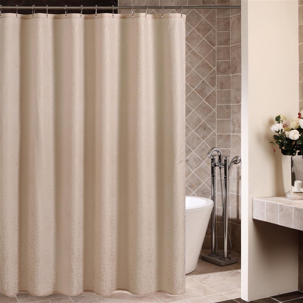 High Quality Fashion Modern Camel Color Shower Curtain