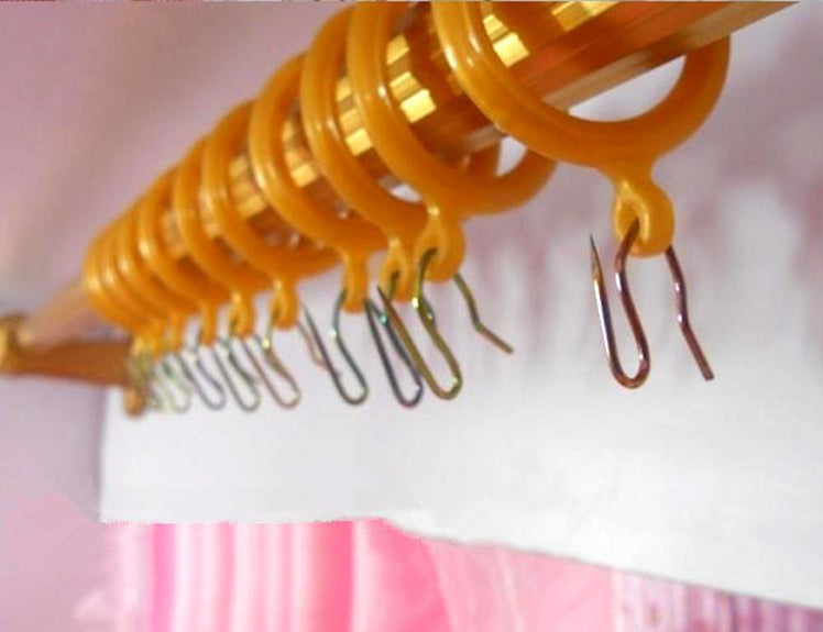 Zinc Plating Heavy Duty Curtain Pin Hooks