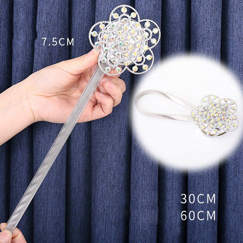 Modern Creative Magnetic Button 1 Pair Curtain Tie Backs