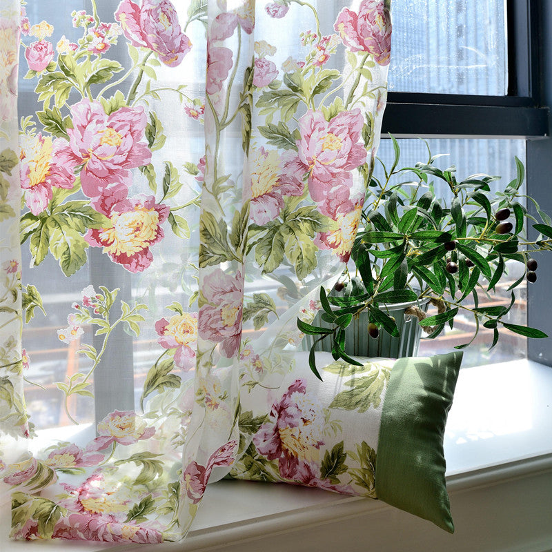 Polyester Material Jacquard Technics Mildew Resistant Curtain Sets